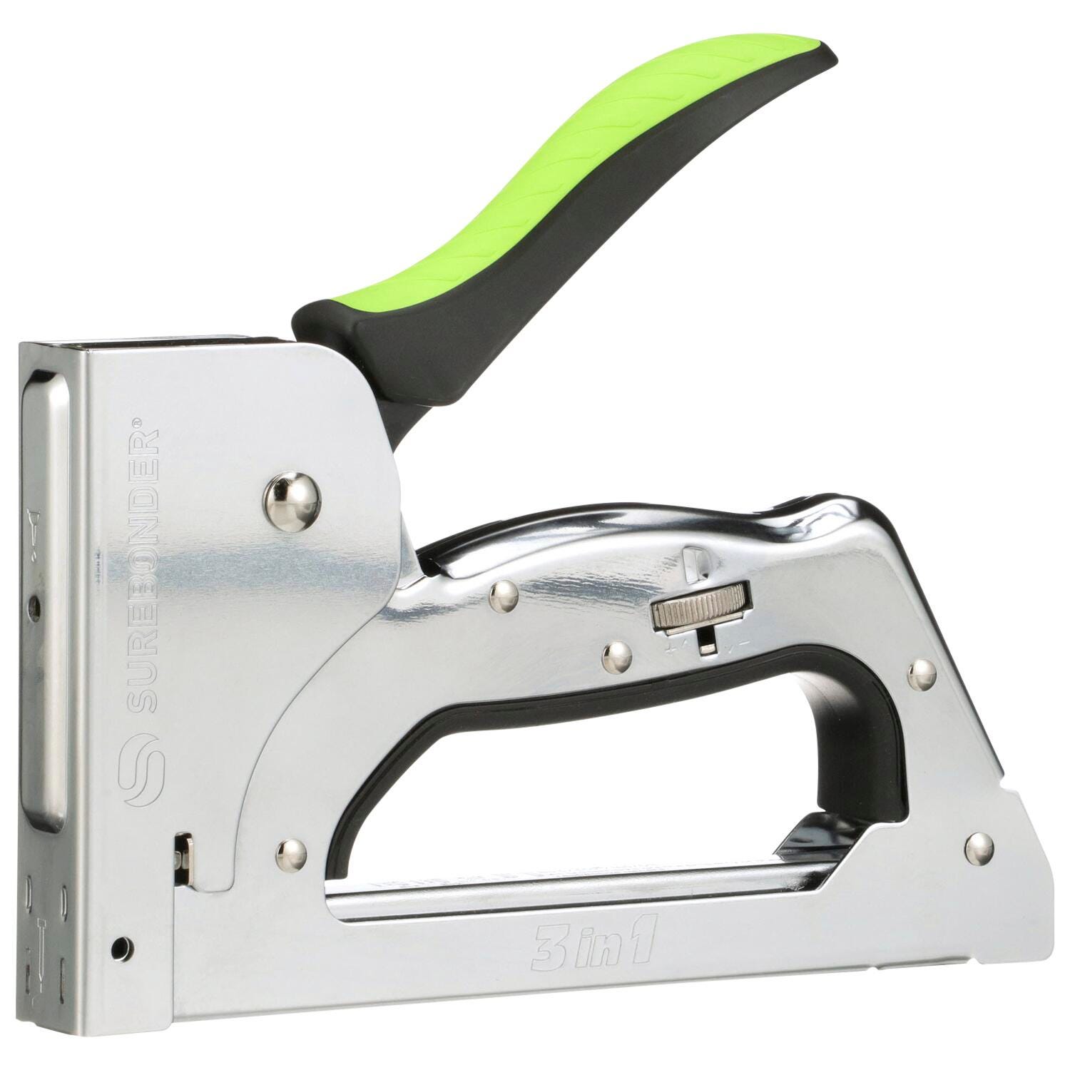 STAPLE GUN HEAVY DUTY SUREBONDER 3 IN 1