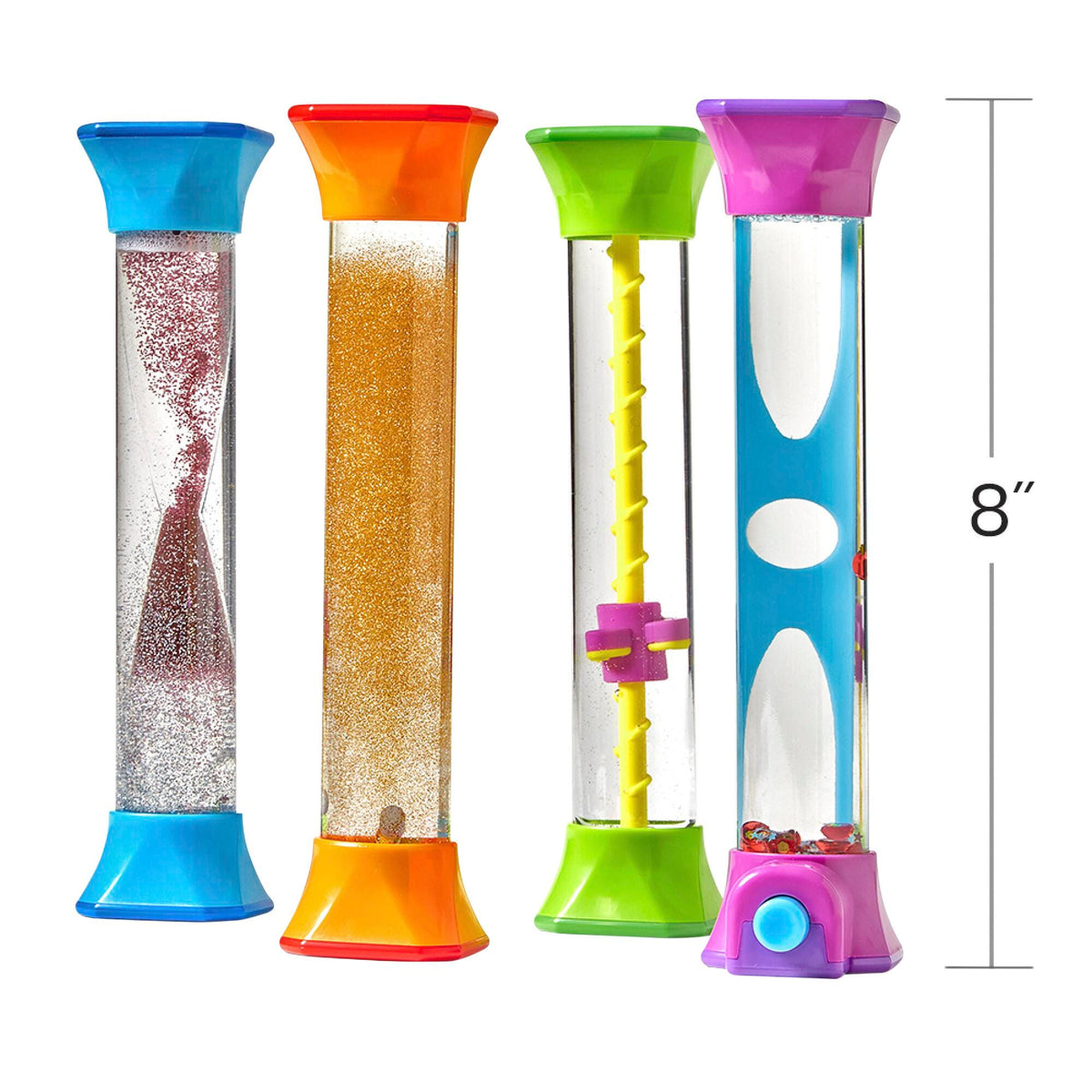 SENSORY FIDGET TUBES SET OF 4