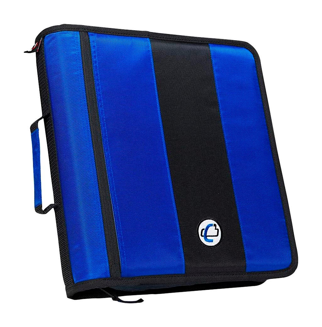 BINDER ZIPPER CLASSIC O-RING 2IN MIDNIGHT BLUE