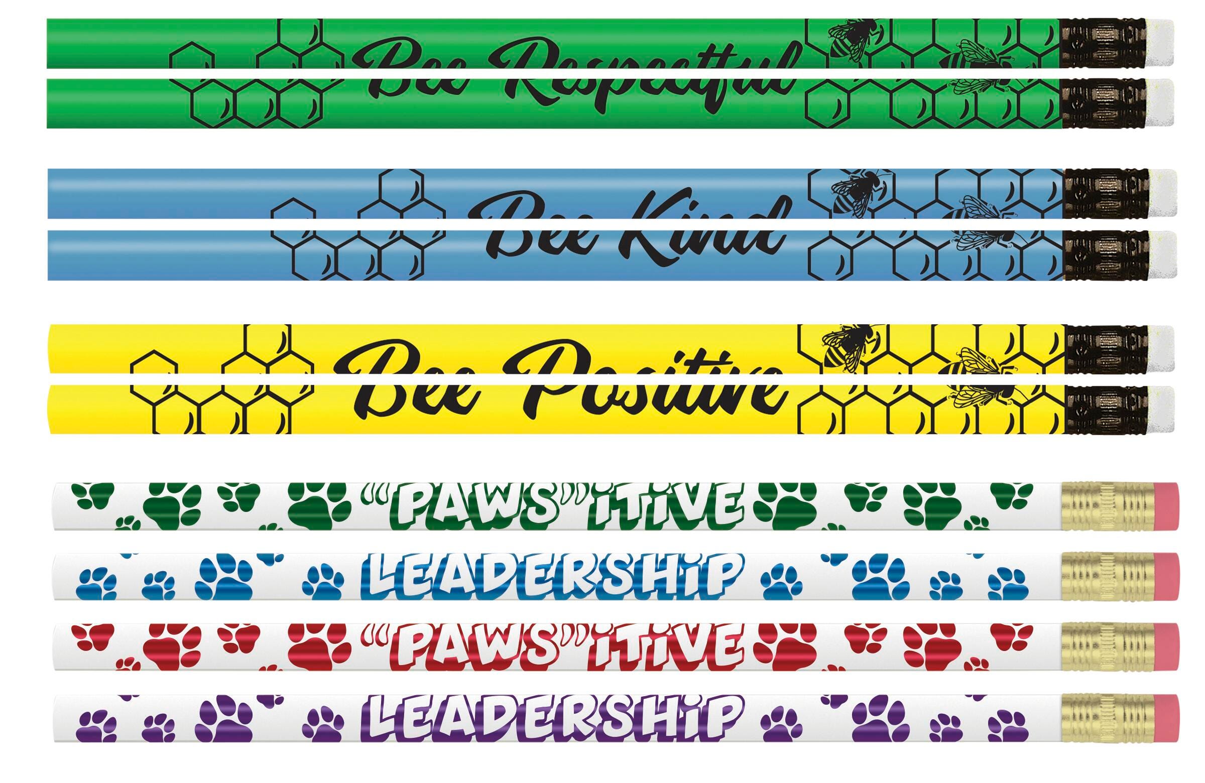 PENCIL AWARD POSITIVE MIX PACK OF 144