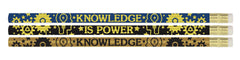 PENCILS AWARD KNOWLEDGE IS POWER PENCIL PACK OF 12