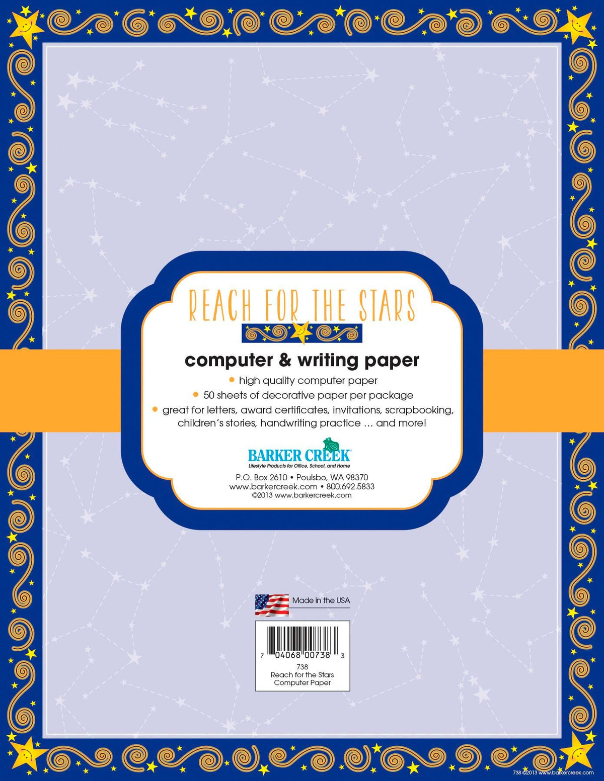 PAPER COMPUTER RCH 4 STRS 8.5X11 IN 50 SHTS