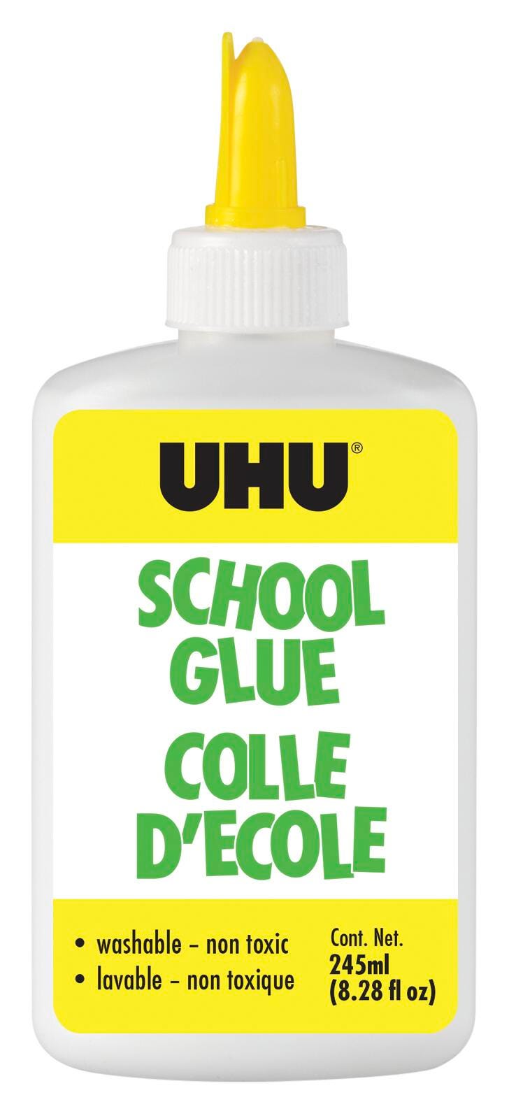 GLUE SCHOOL UHU WHITE 8.28 OZ