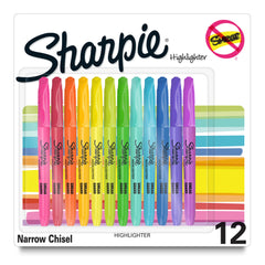 HIGHLIGHTER SHARPIE POCKET ASST SET OF 12