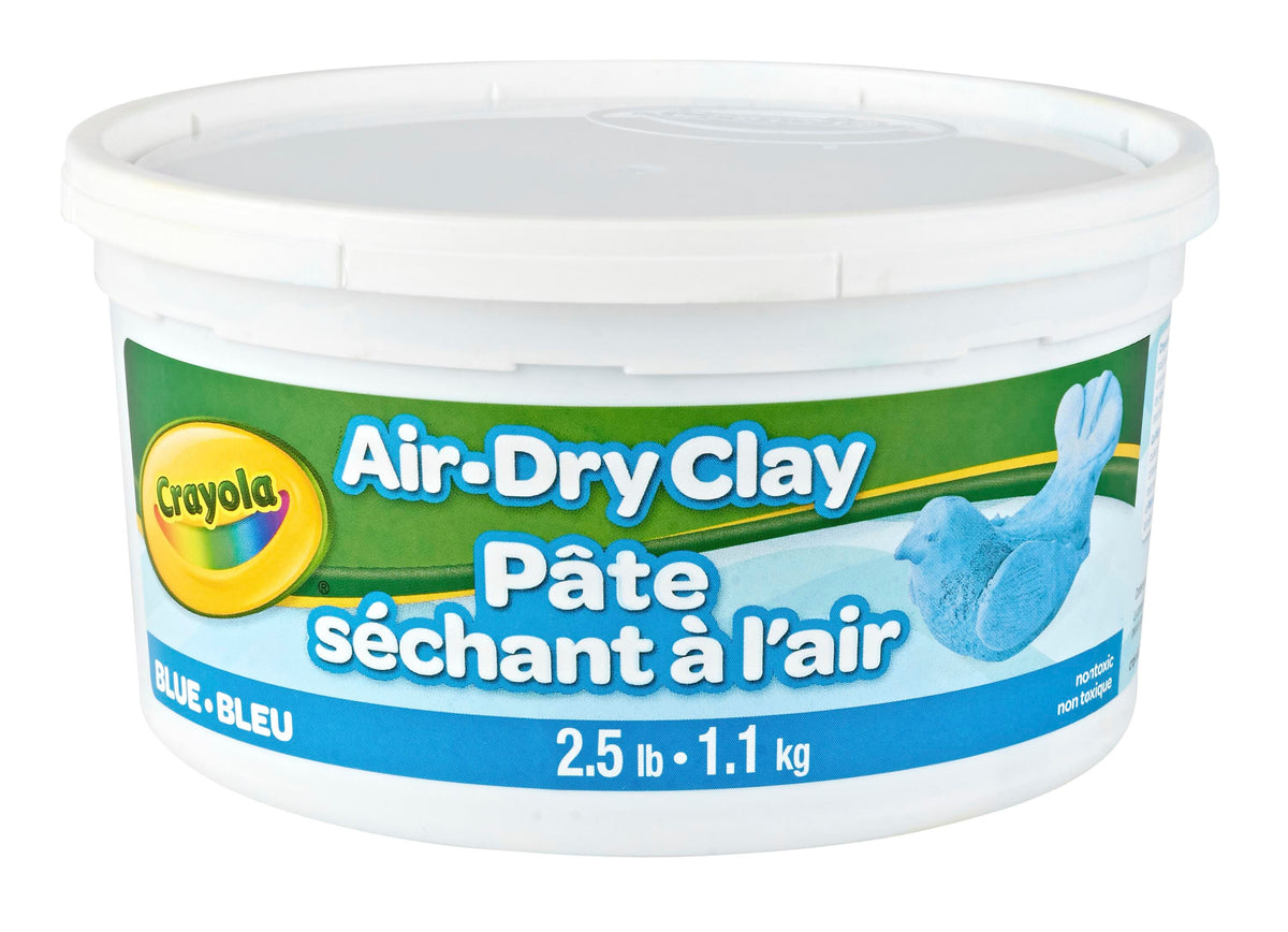 CLAY CRAYOLA AIR-DRY 2.5 LBS BLUE