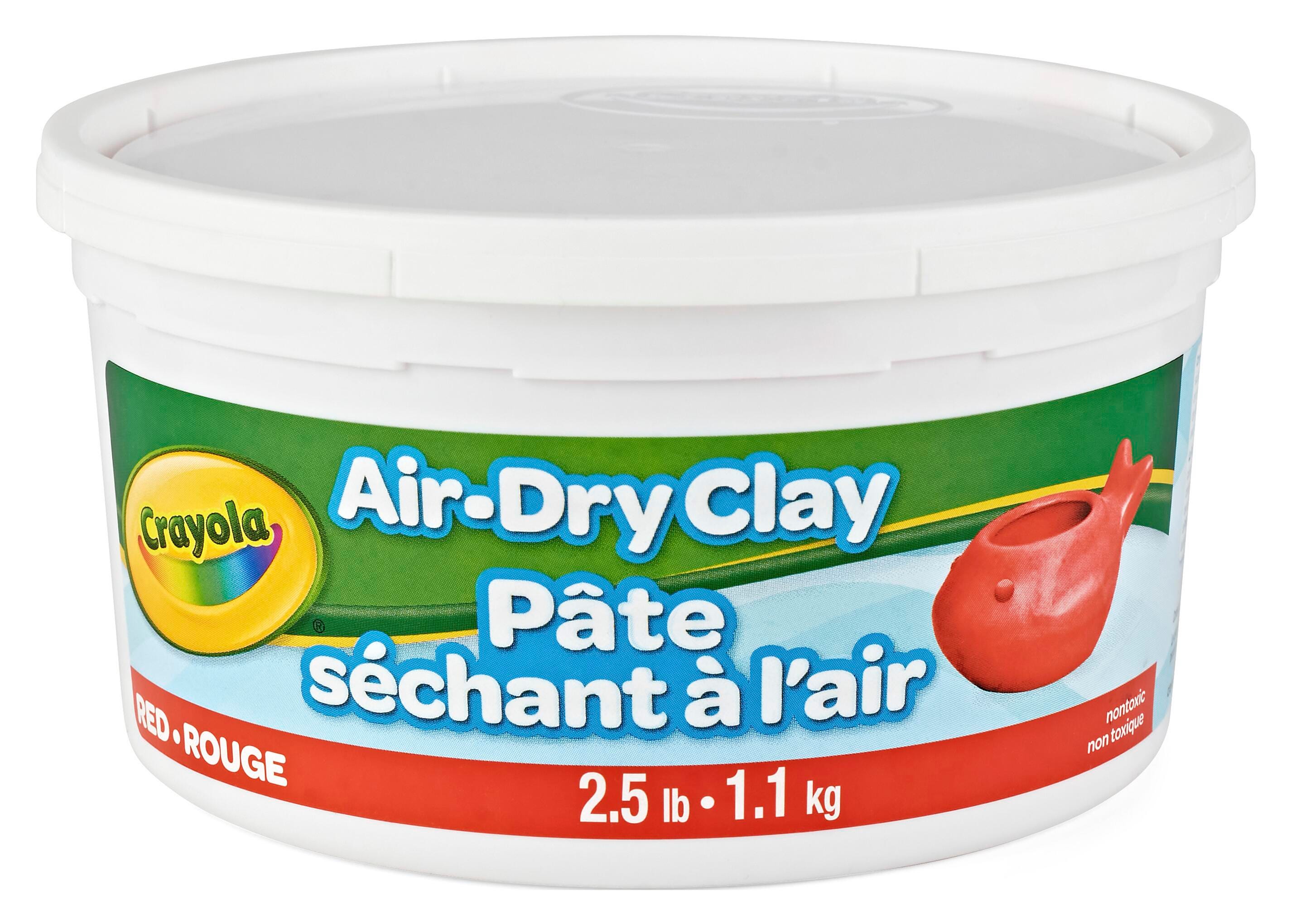CLAY CRAYOLA AIR-DRY 2.5 LBS RED