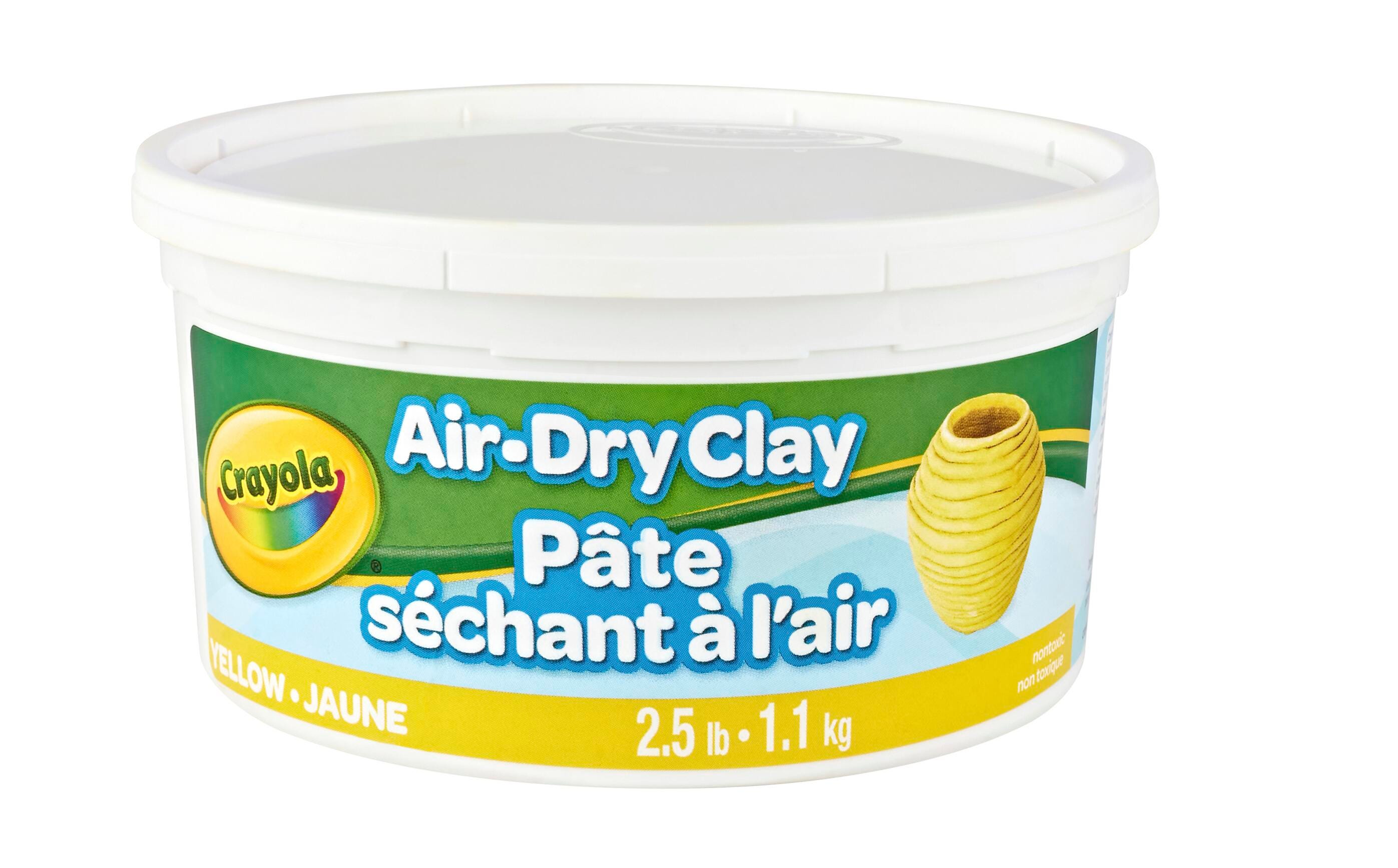 CLAY CRAYOLA AIR-DRY 2.5 LBS YELLOW