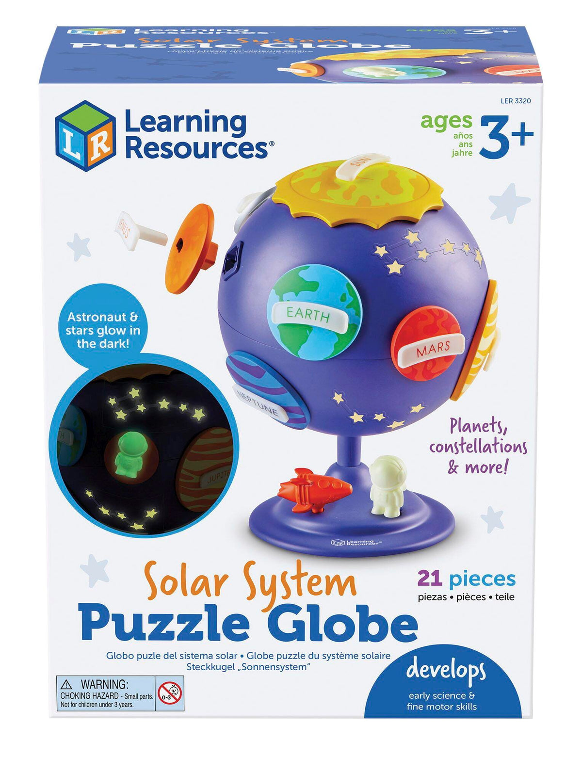 SOLAR SYSTEM PUZZLE GLOBE