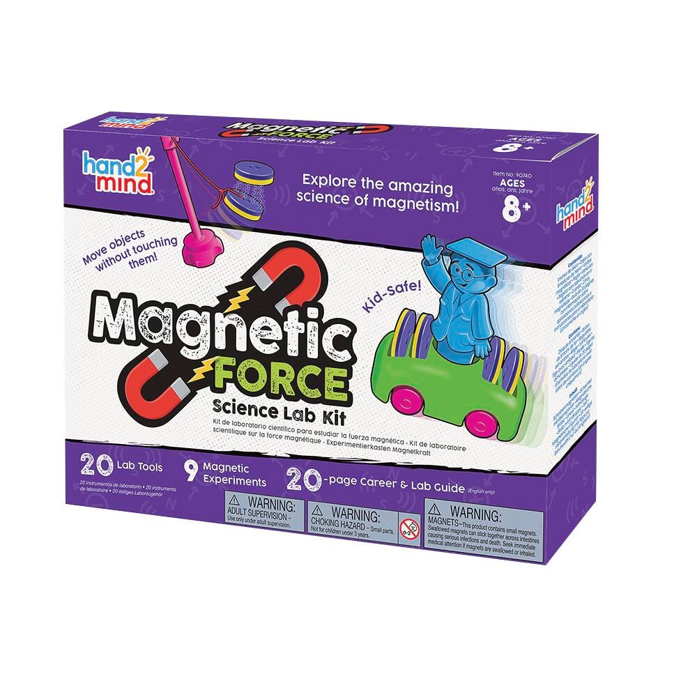 MAGNETIC FORCE SCIENCE LAB KIT - MAGNETS