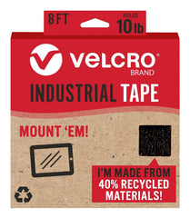 TAPE VELCRO 8 FT X 1-7/8 IN BLACK ROLL