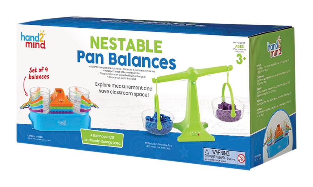 NESTING PAN BALANCES - SET OF 4