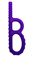 B-BUDDY HAND-HELD CHEW TEXTURED PURPLE