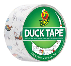 TAPE DUCK WHIMSICAL UNICORNS 1.88 IN X10 YD