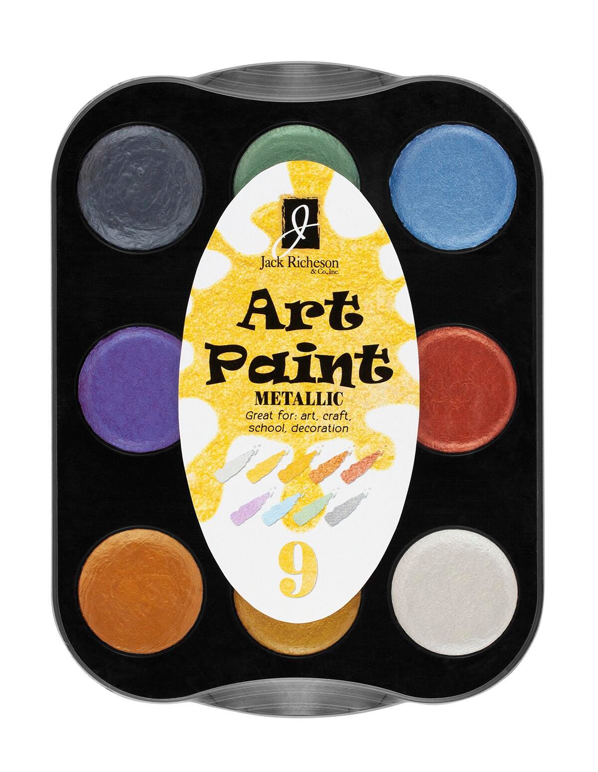 PAINT ART RICHESON 9 COLOR METALLIC SET