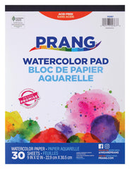 PAPER PAD PRG WTRCLR 9 X 12 IN 30 SHT 90 LB