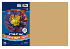 CONST PPR 12 X18 IN ALMND TRURAY 50 SHTS