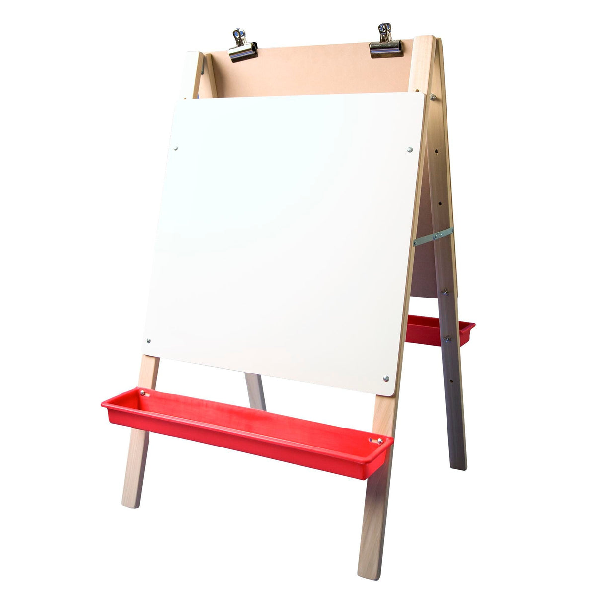 CRESTLINE CHILDS PRESCHOOL EASEL - 24 X 24 X 40 INCHES - HARDBOARD/DRY ERASE