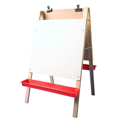 CRESTLINE CHILDS PRESCHOOL EASEL - 24 X 24 X 40 INCHES - HARDBOARD/DRY ERASE
