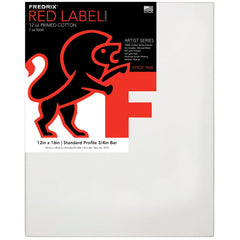 CANVAS STRETCHED ARTIST RED LABEL FREDRIX 12X16