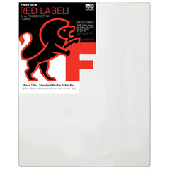 CANVAS STRETCHED ARTIST RED LABEL FREDRIX 8X10