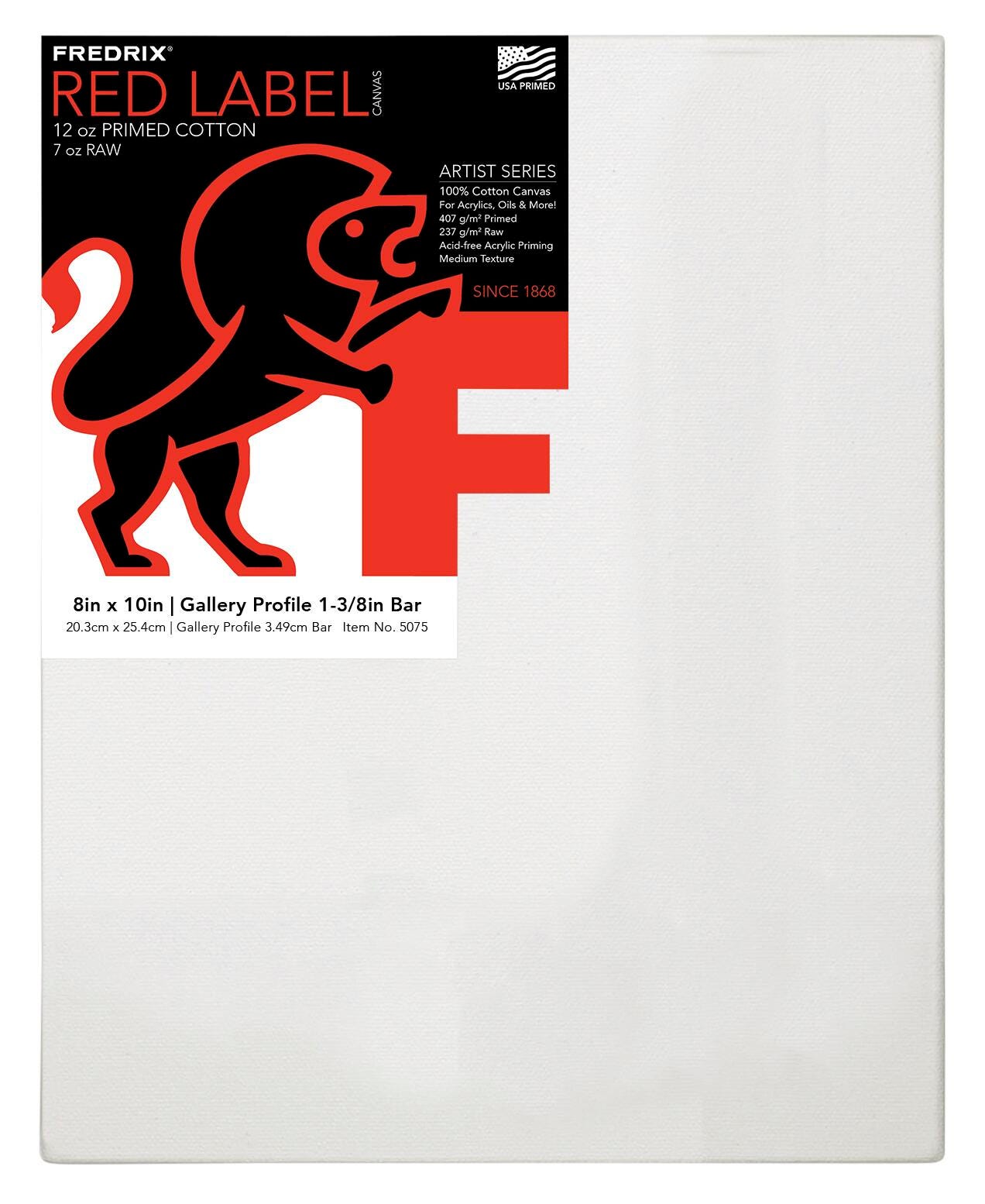 CANVAS STRETCHED GALLERYWRAP FREDRIX 8X10