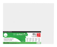CANVAS STRETCHED SIMPLY 16X20 PACK OF 2