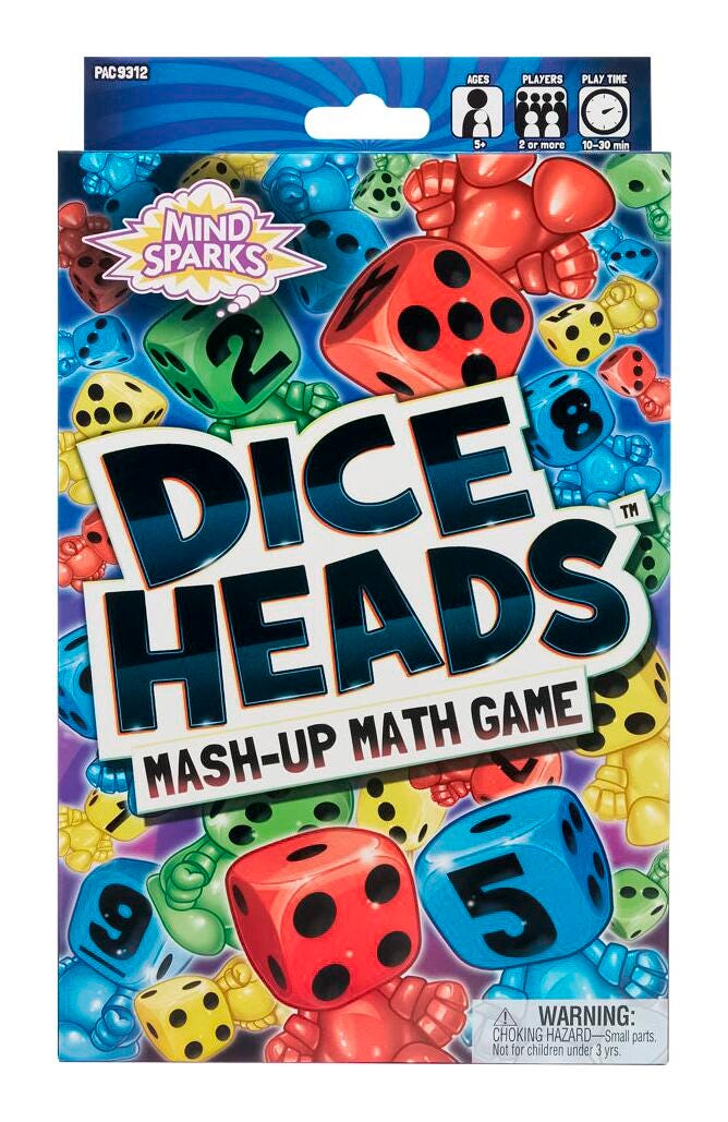 MIND SPARKS DICEHEADS MATH GAME