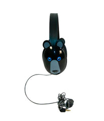 HEADPHONES LISTENING FIRST - 3.5MM - BEAR - CALIFONE CALITUFF - 2810-BLK - EACH