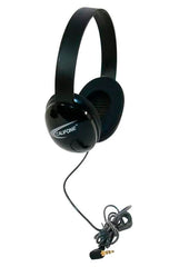 HEADPHONES LISTENING FIRST - 3.5MM - BLACK - CALIFONE CALITUFF 2800-BKP CT - EA