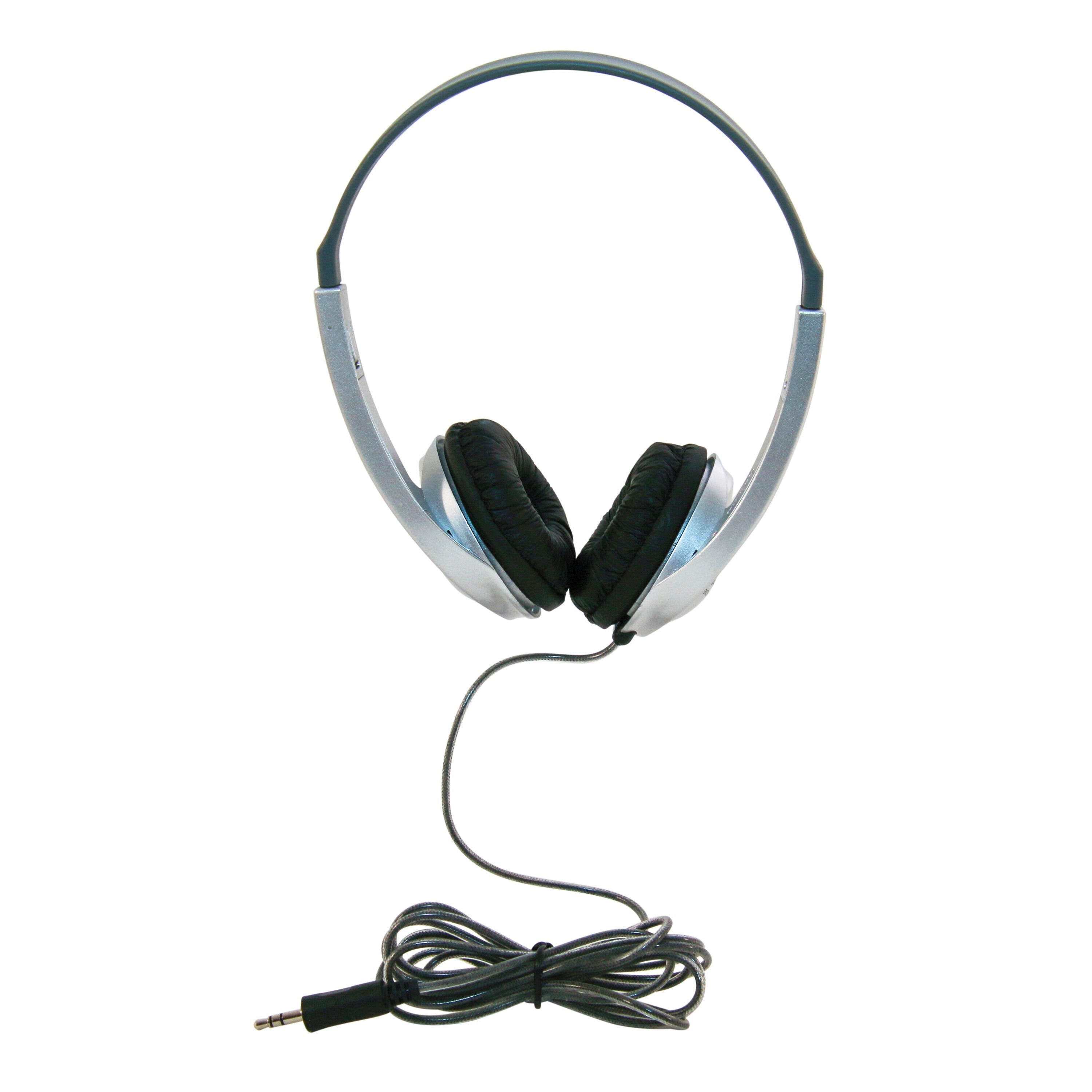 HEADPHONES LIGHTWEIGHT ON-EAR - 3.5MM SILVER CALIFONE CALITUFF 3060AVS CT EACH