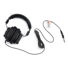 HEADPHONES STEREO/MONO - 3.5MM - BLACK - CALIFONE CALITUFF 3068AV - EACH
