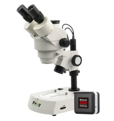 STEREO MICROSCOPE WITH MULTIPORT CAMERA