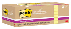 NOTES POST-IT GRNR 3 X 3 IN 12 PK