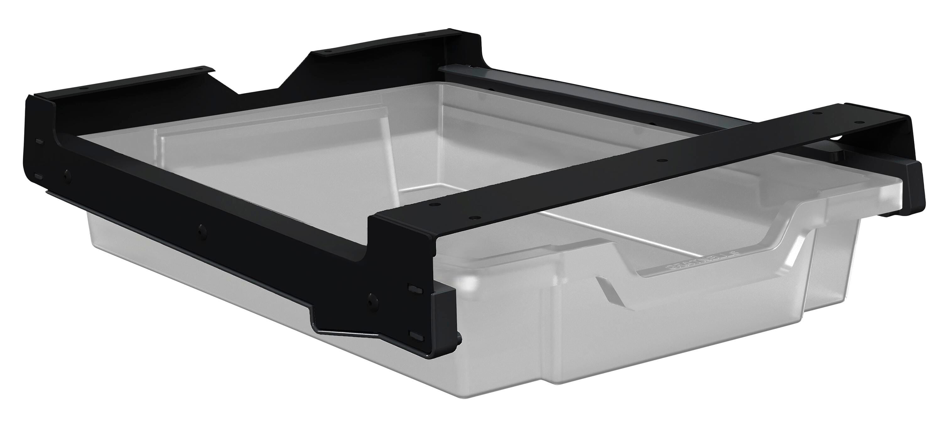 ACCESSORY - CLASSROOM SELECT - ACTIVITY TABLE TOTE RAILS BRACKET KIT WITH 3 IN TOTE