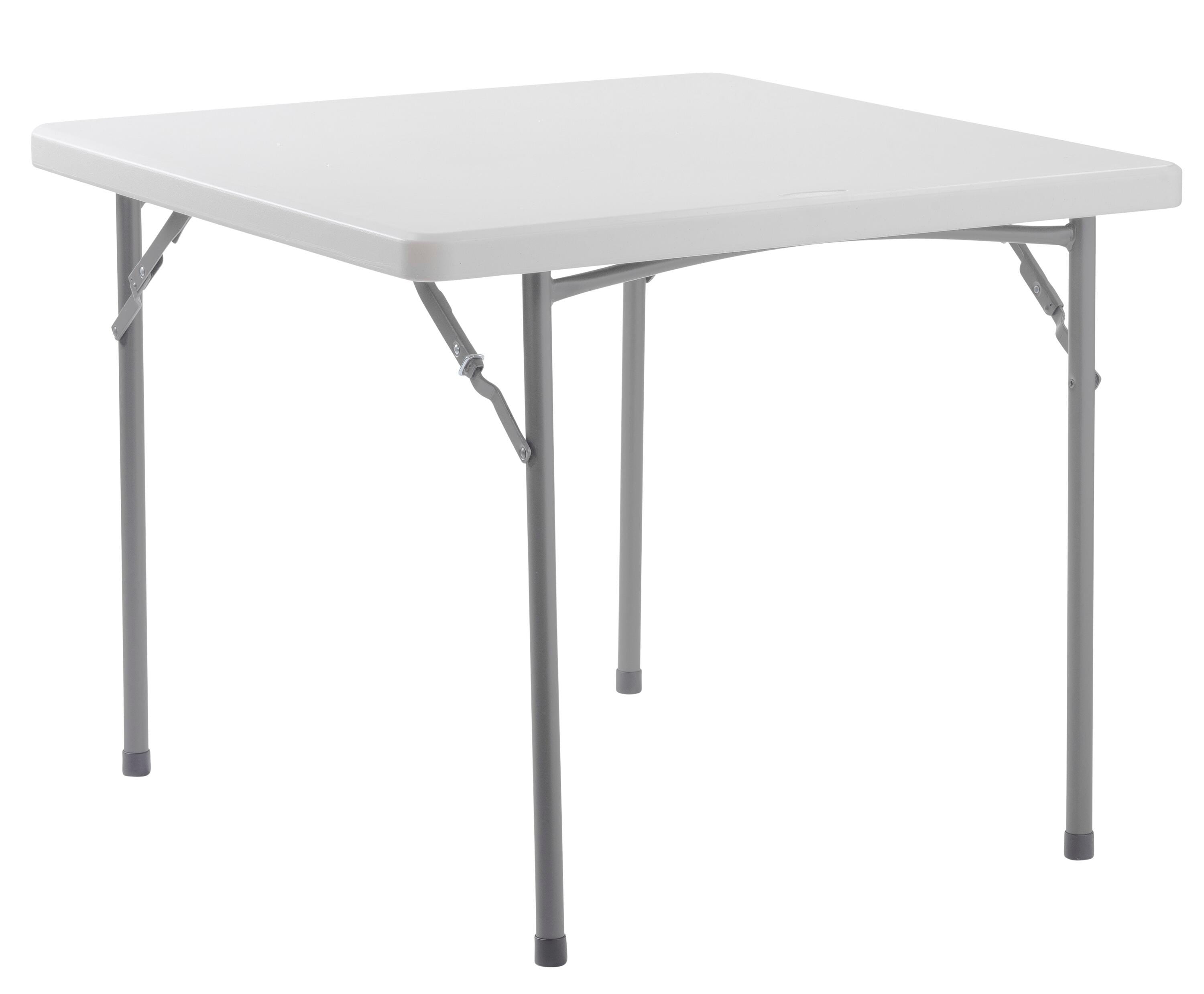 FOLDING TABLE - NPS BT3000 SERIES HEAVY DUTY FOLDING TABLE 36 X 36 IN - SPECKLED GRAY