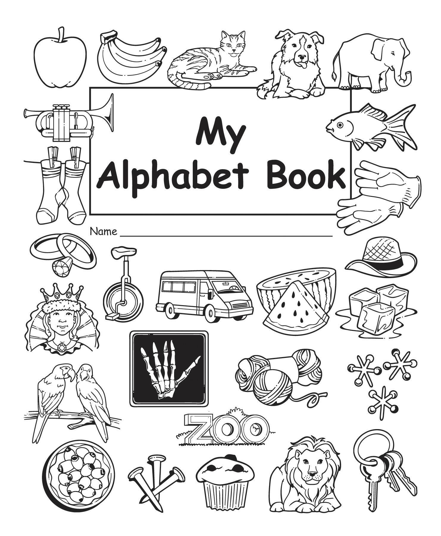 MY OWN BOOKS MY ALPHABET BOOK 10-PACK