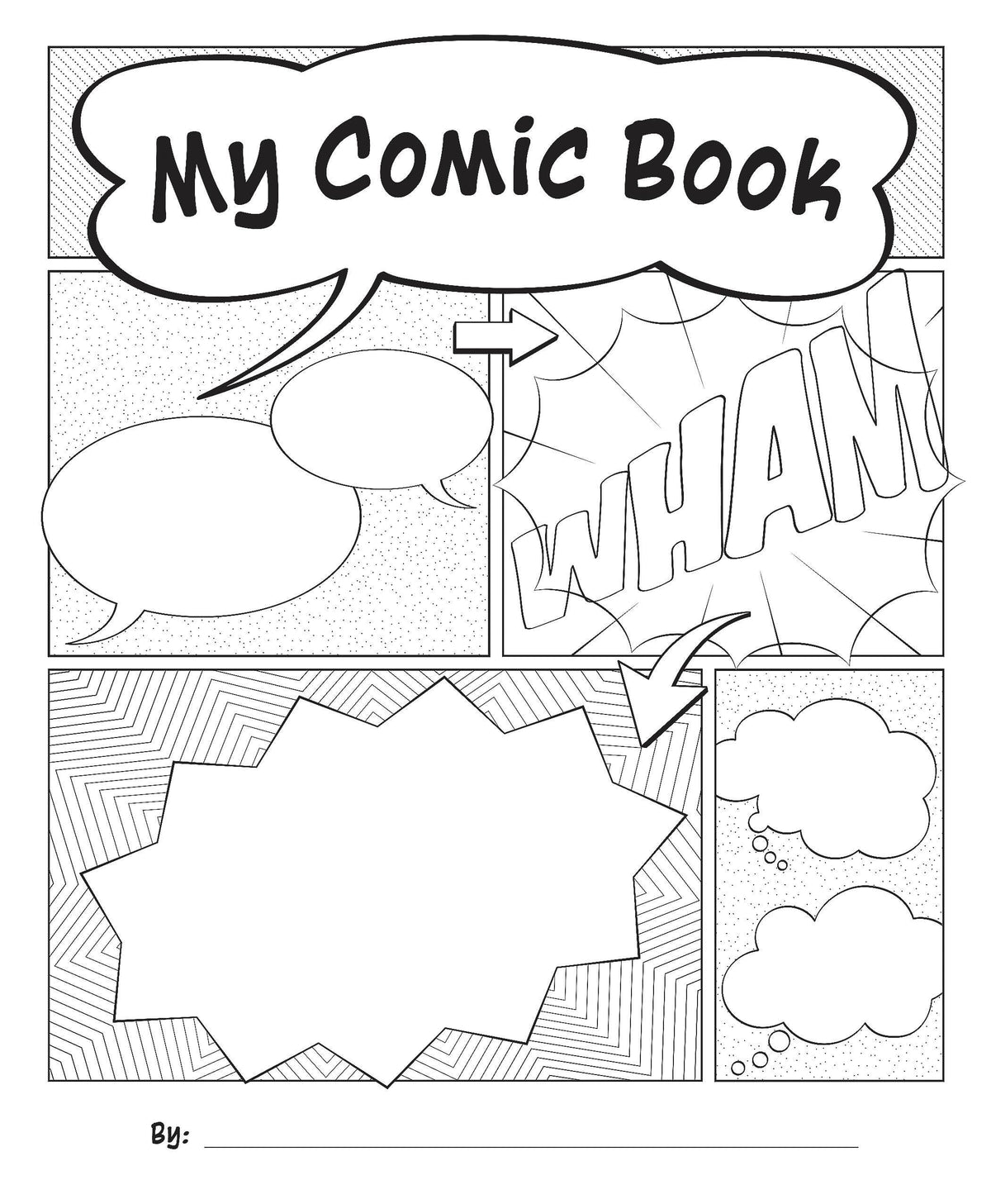 MY OWN BOOKS MY COMIC BOOK 10-PACK
