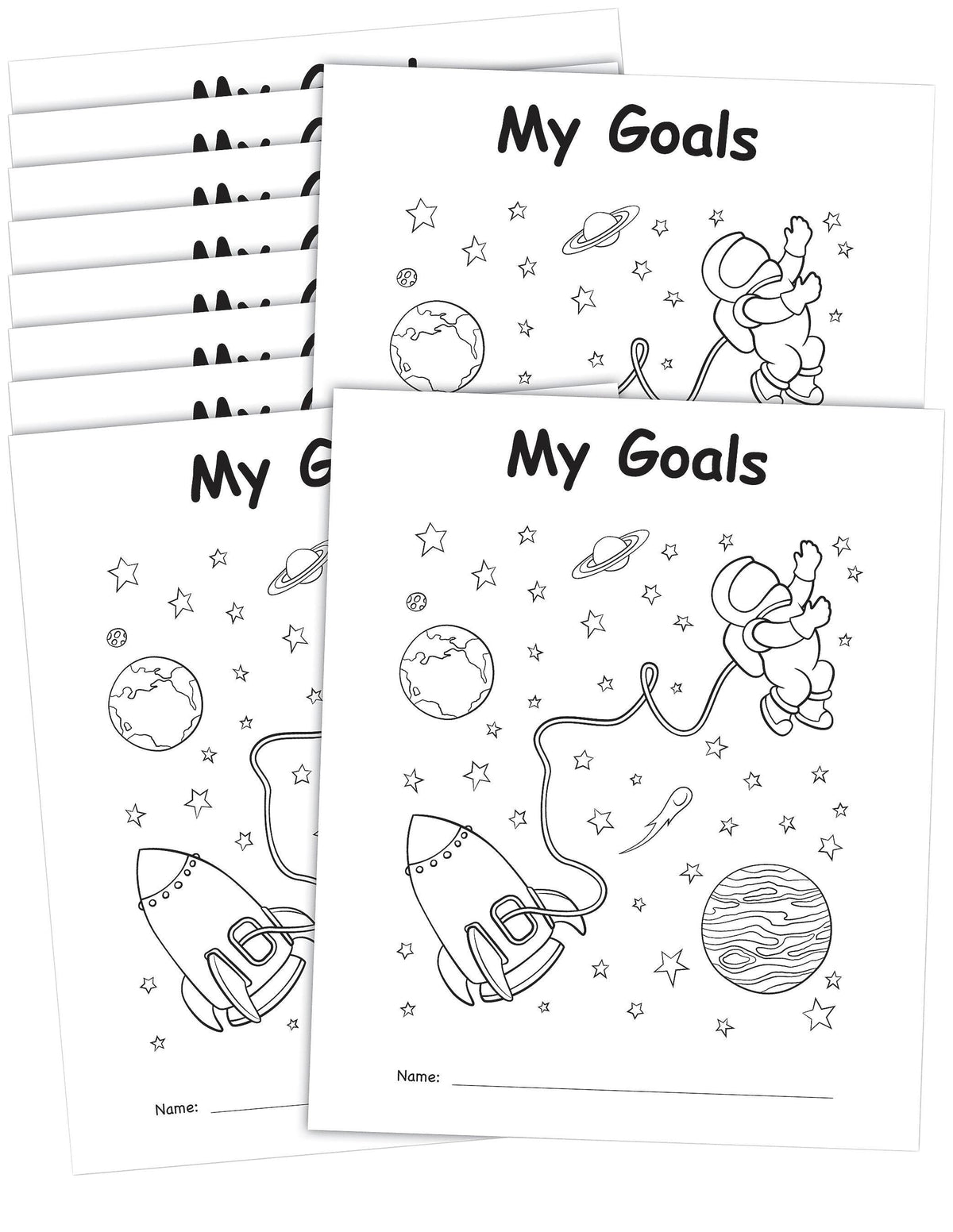 NEW MY OWN BOOKS MY GOALS 10-PACK