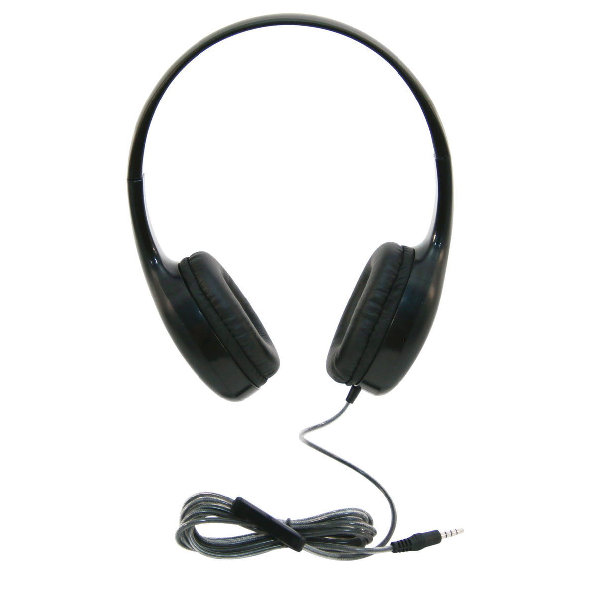 HEADSET ON-EAR W/INLINE MICROPHONE 3.5MM BLACK CALIFONE CALITUFF KH-08T BK EACH