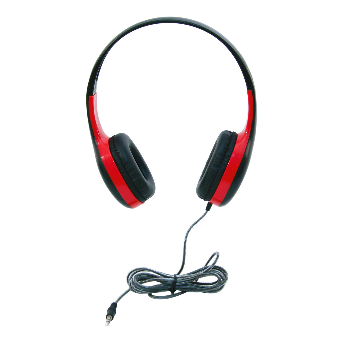 HEADPHONES ON-EAR - 3.5MM - RED - CALIFONE CALITUFF KH-08N RD - EACH