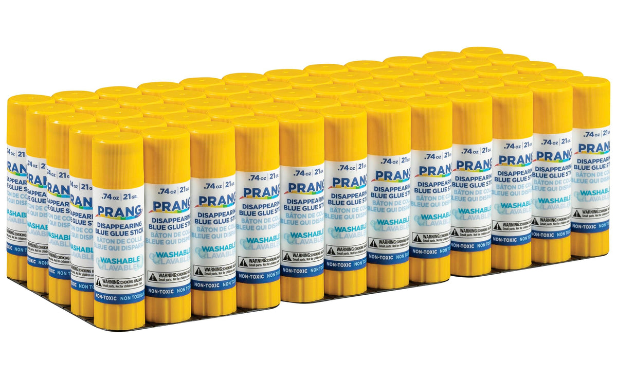 GLUE STICK PRANG .74 OZ BLUE PK OF 60