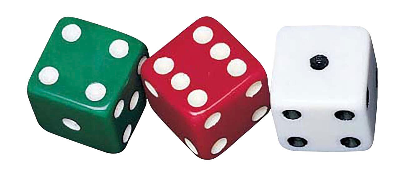 DICE DOTTED SET OF 36