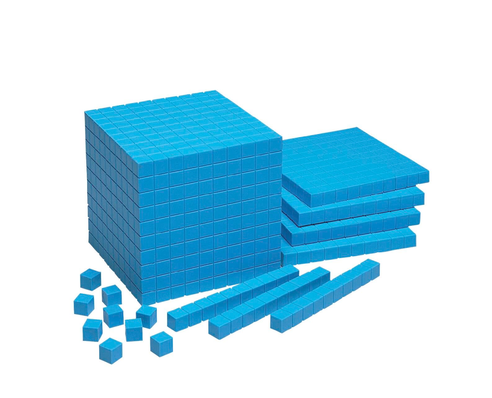 BLOCKS BEGINNING BASE 10 - BLUE