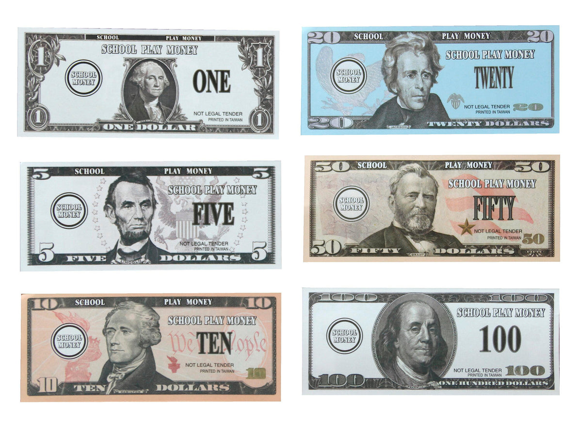 MONEY PLAY U.S. BILLS PACK OF 320