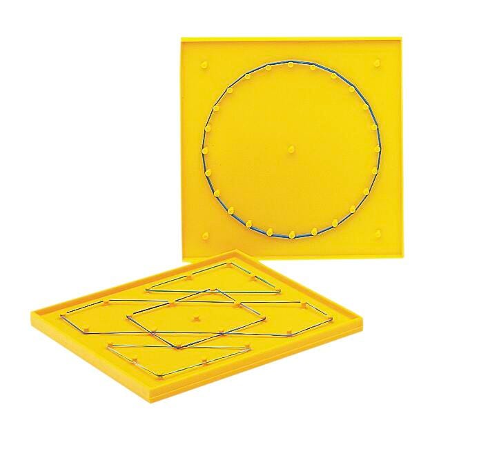 GEOBOARD 5X5 PINS DOUBLE SIDED PACK OF 5
