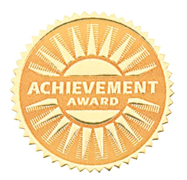 SEAL RECOGNITION ACHIEVEMENT AWARD PACK OF 54