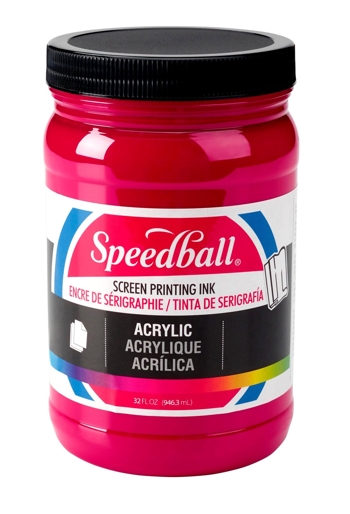 INK SCREEN PRINTING ACRYLIC QUART MAGENTA