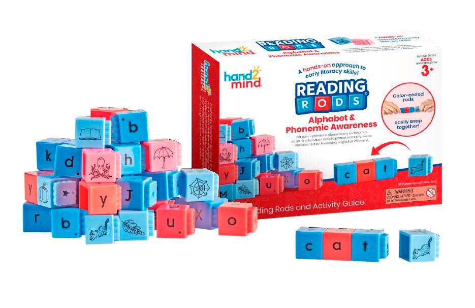 Reading Rods Font READING RODS ALPHABET AND PHONEMIC AWARENESS | Eduplan International