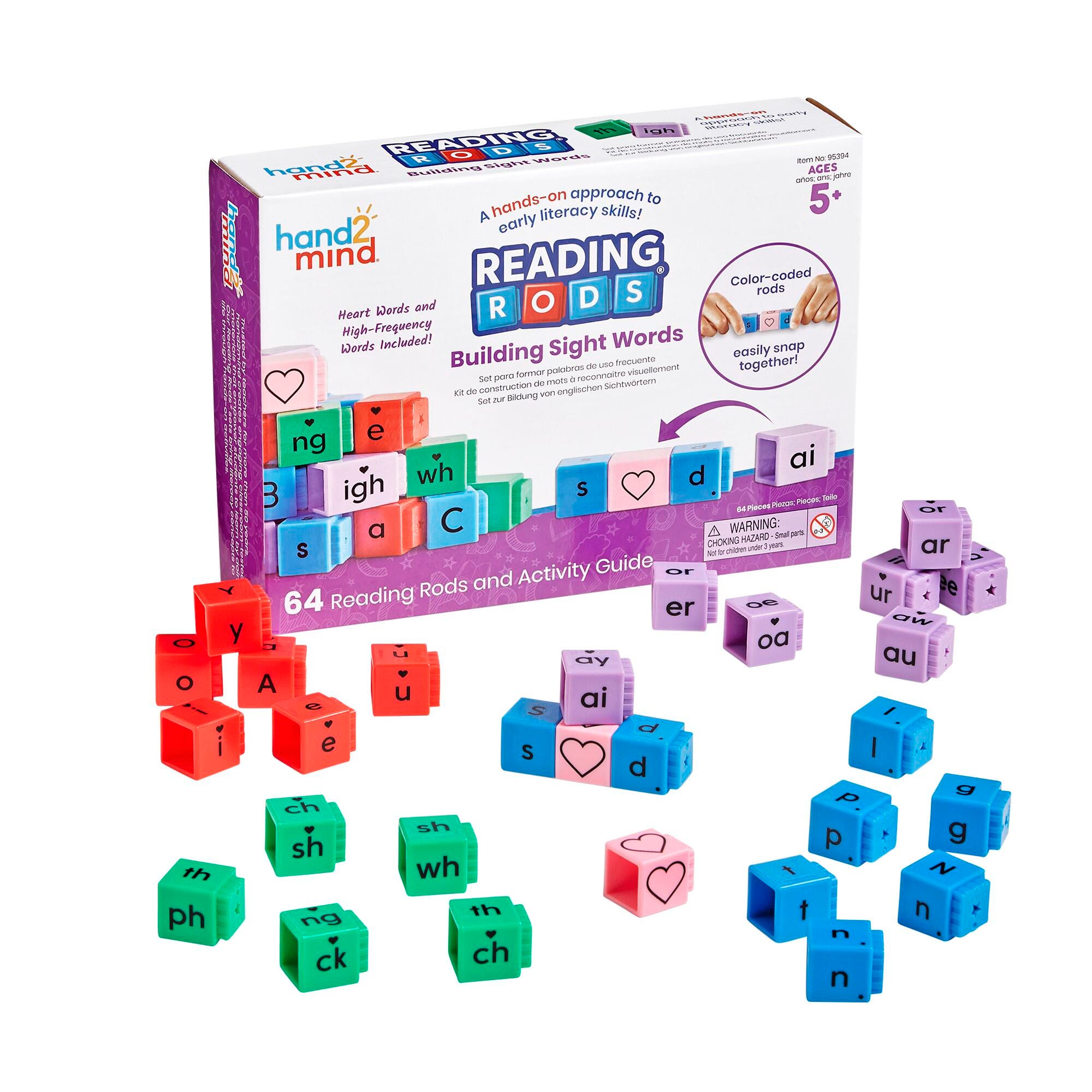 READING RODS BUILDING SIGHT WORDS