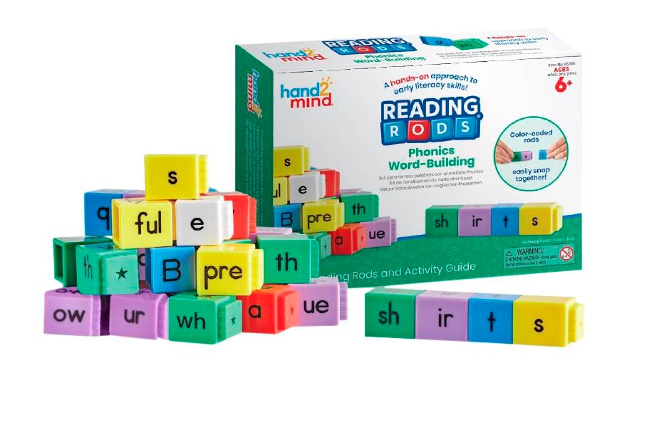 READING RODS PHONICS WORD-BUILDING